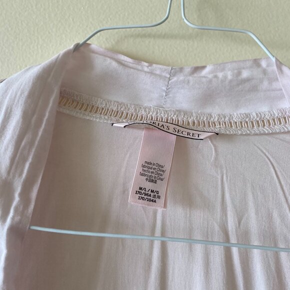Victoria’s Secret Pale Pink Cotton Robe - Picture 12 of 13